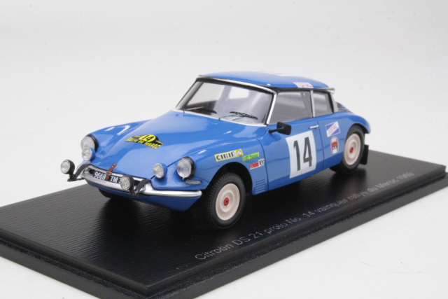 Citroen DS 21 Proto, Rallye Maroc 1969, Neyret/Terramorsi, no.14