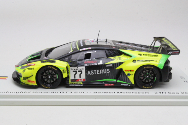 Lamborghini Huracan GT3, 24h Spa 2019, P.Kujala, no.77