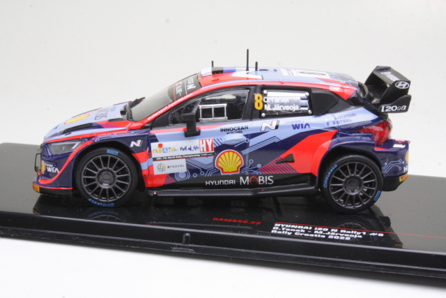 Hyundai i20 N Rally1, Croatia 2022, O.Tänak, no.8