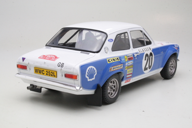 Ford Escort Mk1 RS1600, Monte Carlo 1973, H.Mikkola, no.20 - Click Image to Close