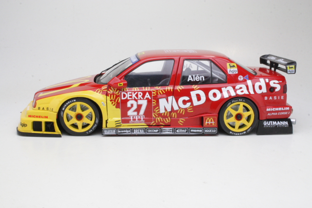 Alfa Romeo 155 V6 TI, DTM Thunder Helsinki 1995, M.Alen, no.27 - Click Image to Close