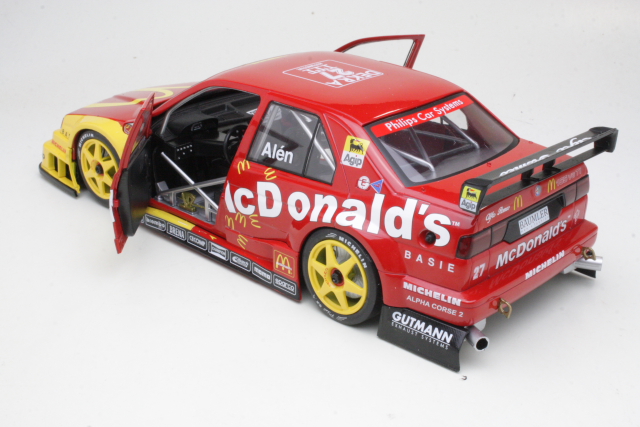 Alfa Romeo 155 V6 TI, DTM Thunder Helsinki 1995, M.Alen, no.27 - Click Image to Close