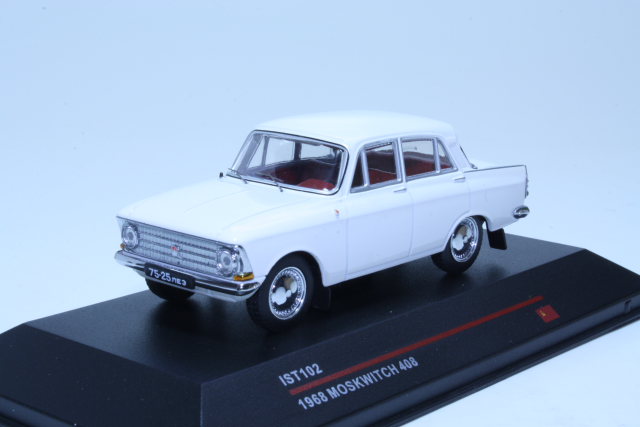 Moskvitch 408 1968, white