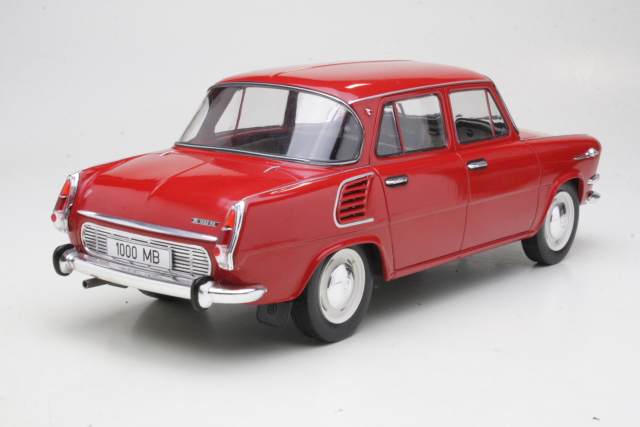 Skoda 1000 MB 1964, red - Click Image to Close