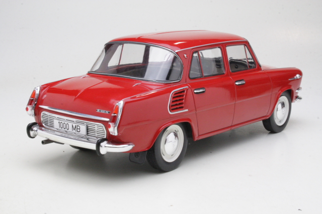 Skoda 1000 MB 1964, punainen