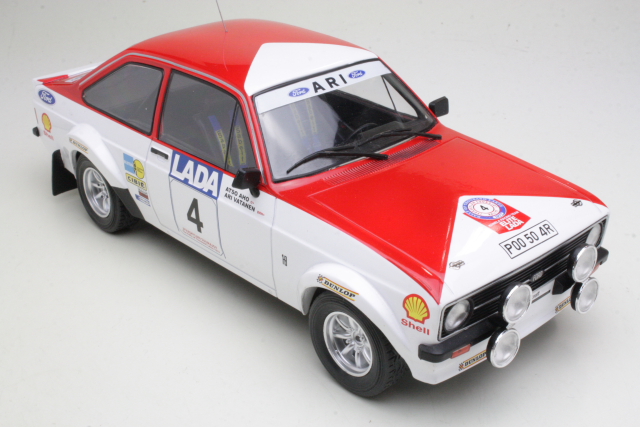 Ford Escort Mk2 RS1800, Finland 1977, A.Vatanen, no.4 - Click Image to Close