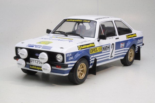 Ford Escort Mk2 RS1800, Sweden 1982, A.Vatanen, no.2 - Click Image to Close