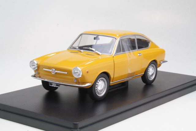 Fiat 850 Coupe 1965, orange - Click Image to Close