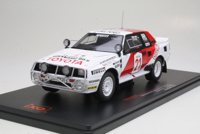 Toyota Celica Twincam (TA64), Safari 1985, J.Kankkunen, no.21