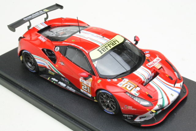 Ferrari 488 GTE EVO, 24h Le Mans 2022, T.Vilander, no.21 - Sulje napsauttamalla kuva