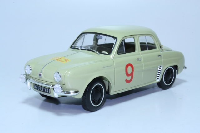Renault Dauphine, Tour de Corse 1956, no.9