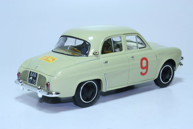 Renault Dauphine, Tour de Corse 1956, no.9