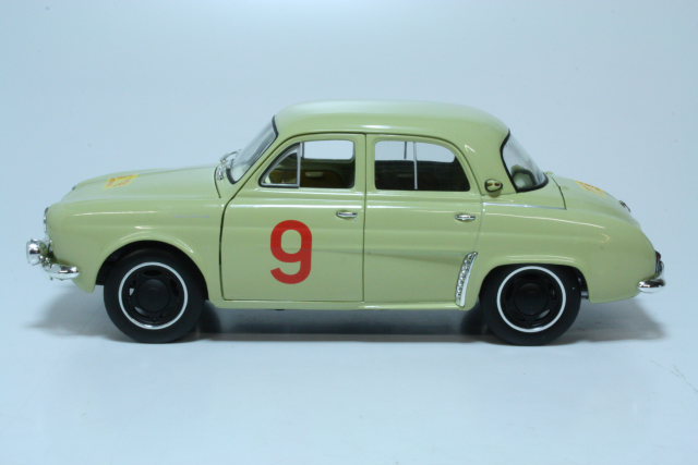 Renault Dauphine, Tour de Corse 1956, no.9