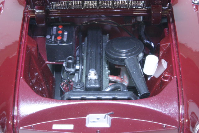 Opel Kapitän P2 1961, tummanpunainen
