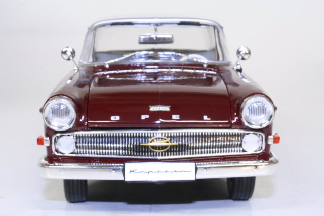 Opel Kapitän P2 1961, tummanpunainen - Sulje napsauttamalla kuva