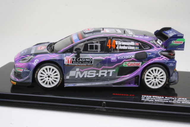 Ford Puma Rally1, Monte Carlo 2022, G.Greensmith, no.44
