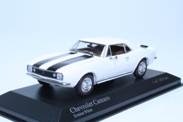 Chevrolet Camaro 1967, valkoinen - Sulje napsauttamalla kuva