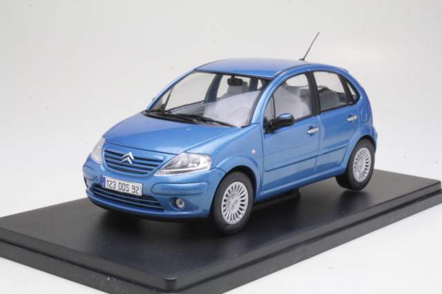 Citroen C3 Exclusive 2002, sininen