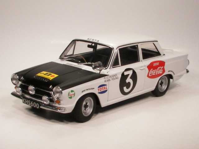 Ford Cortina Mk1 Rally Safari 1964, Hughes/Young, no.3