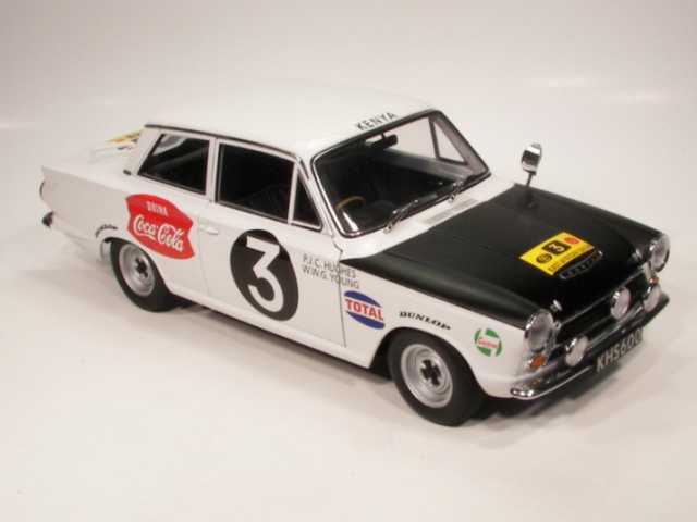 Ford Cortina Mk1 Rally Safari 1964, Hughes/Young, no.3