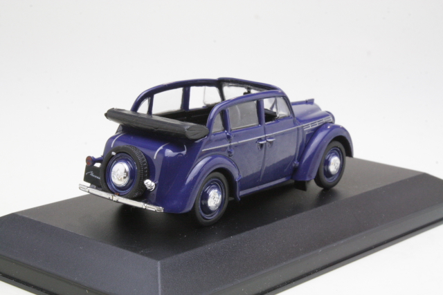 Moskvitch 400A Cabriolet 1949, tummansininen