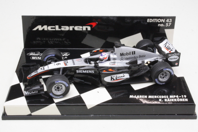 McLaren MP4-19, F1 2004, K.Räikkönen, no.6