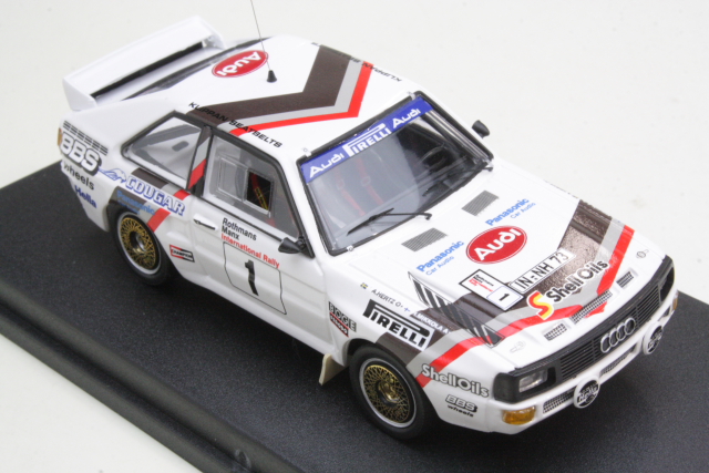 Audi Sport Quattro, Rallye Manx 1984, H.Mikkola, no.1