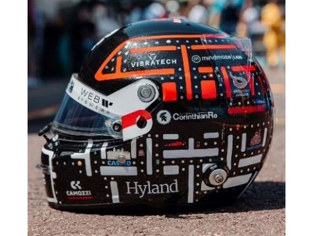 Helmet - Valtteri Bottas, Alfa Romeo C43, Monaco GP 2023