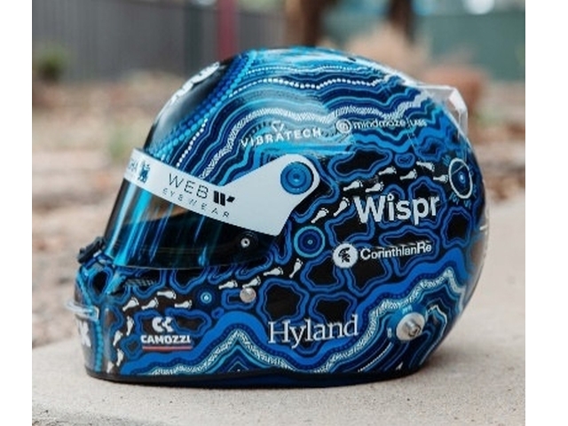 Kypärä - Valtteri Bottas, Alfa Romeo C43, Australian GP 2023