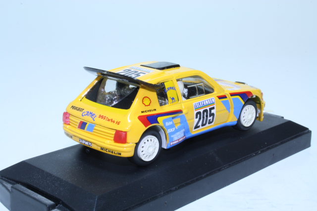 Peugeot 205 T16 "Camel" Paris-Dakar 1987, A.Vatanen, no.205