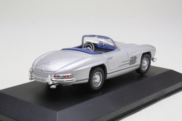Mercedes 300SL Roadster 1957, silver