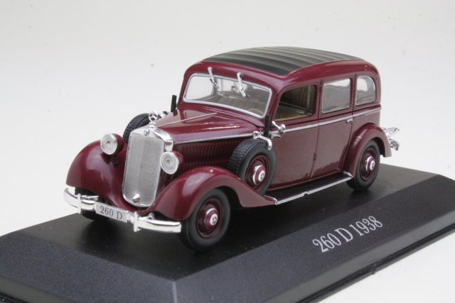 Mercedes 260D 1938, dark red