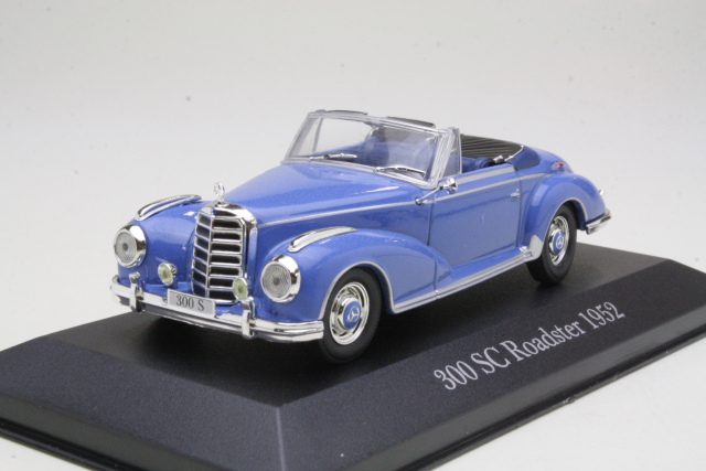 Mercedes 300 SC Roadster 1952, sininen