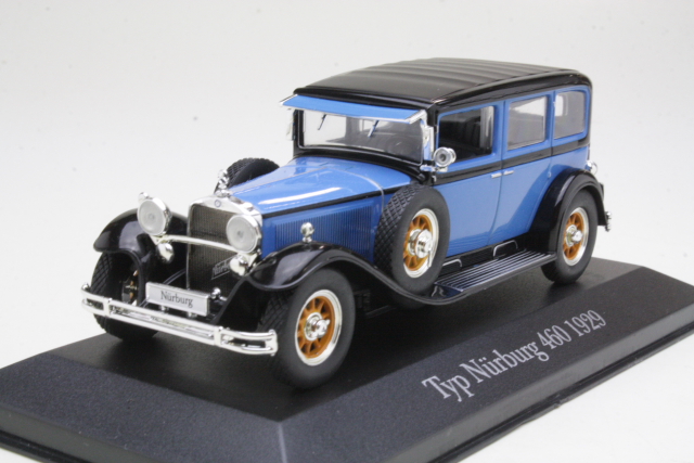 Mercedes Typ Nurburg 460 1929, sininen/musta