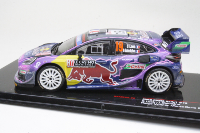 Ford Puma Rally1, Monte Carlo 2022, S.Loeb, no.19