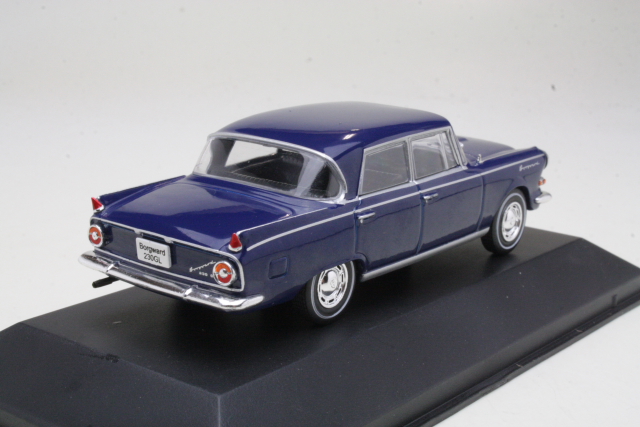 Borgward 230GL 1967, tummansininen