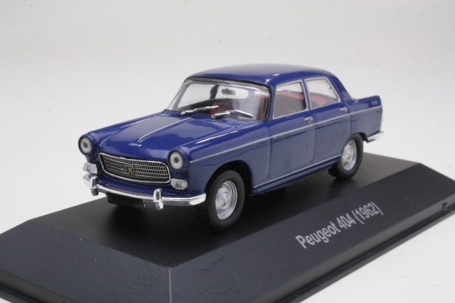 Peugeot 404 1962, tummansininen