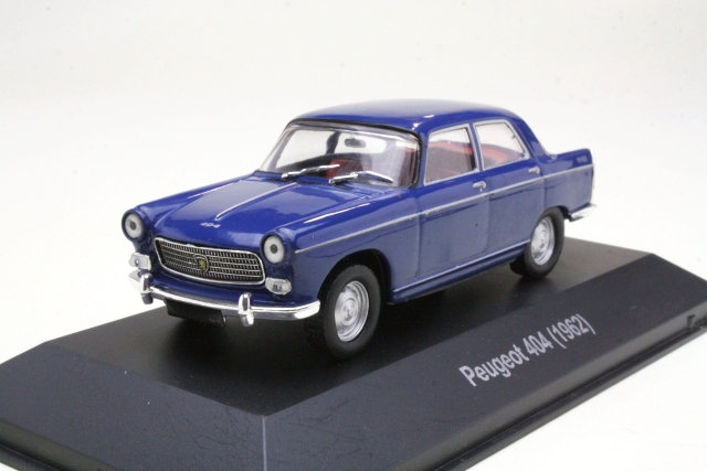 Peugeot 404 1962, tummansininen