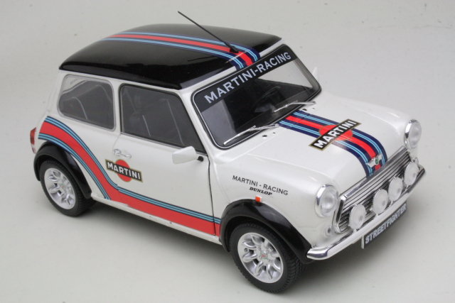Mini Cooper 1998, valkoinen "Sport Martini Evocation"