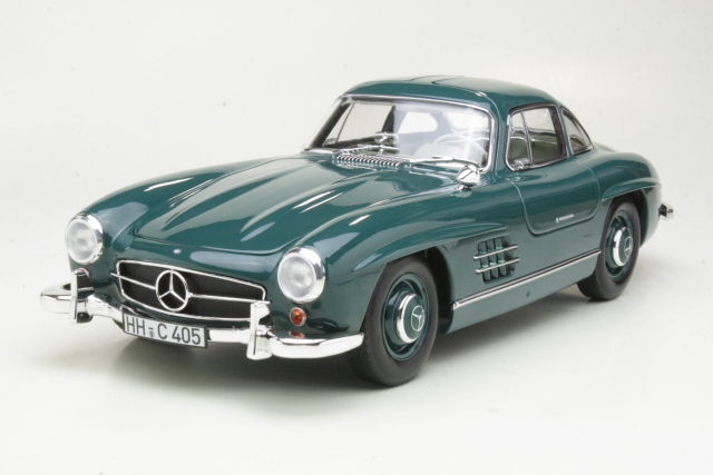 Mercedes 300SL 1954, tummanvihreä