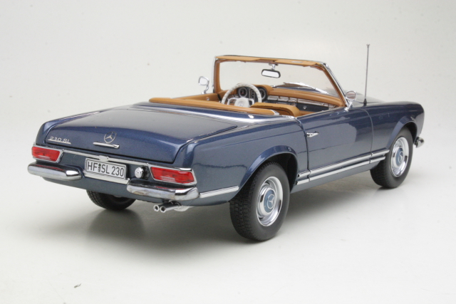 Mercedes 230SL (w113) 1963, light blue