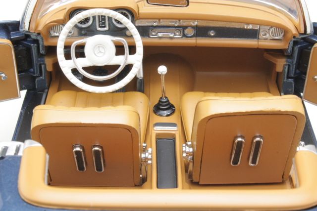 Mercedes 230SL (w113) 1963, light blue