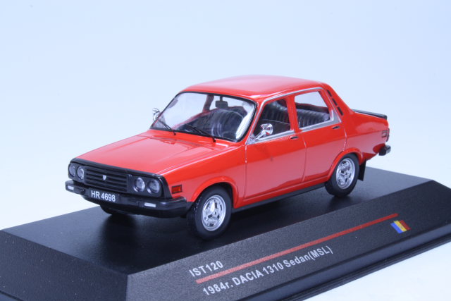 Dacia 1310 Sedan MSL 1984, red - Click Image to Close