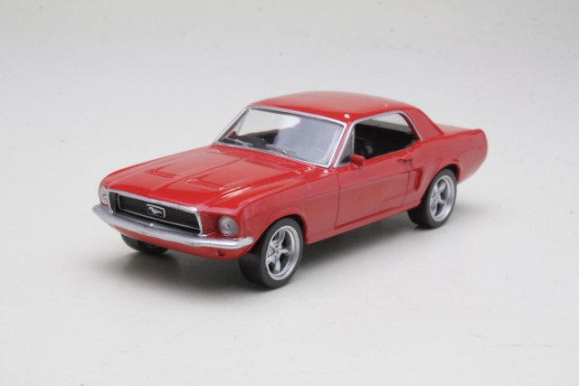 Ford Mustang Coupe 1968, punainen