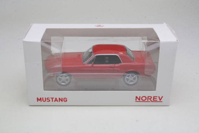 Ford Mustang Coupe 1968, punainen