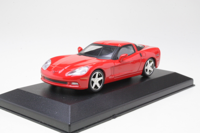 Chevrolet Corvette C6 Z51 2005, red