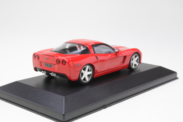 Chevrolet Corvette C6 Z51 2005, punainen