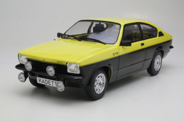 Opel Kadett C Coupe GT/E 1975, keltainen/musta