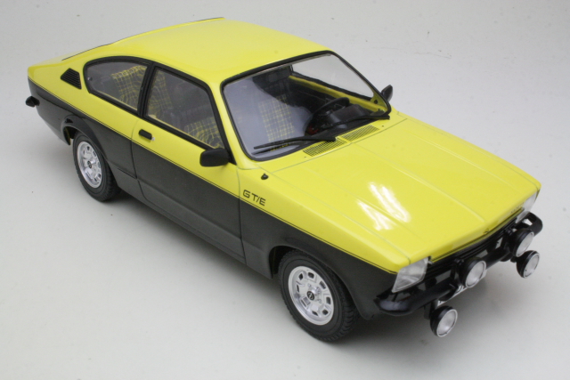 Opel Kadett C Coupe GT/E 1975, keltainen/musta