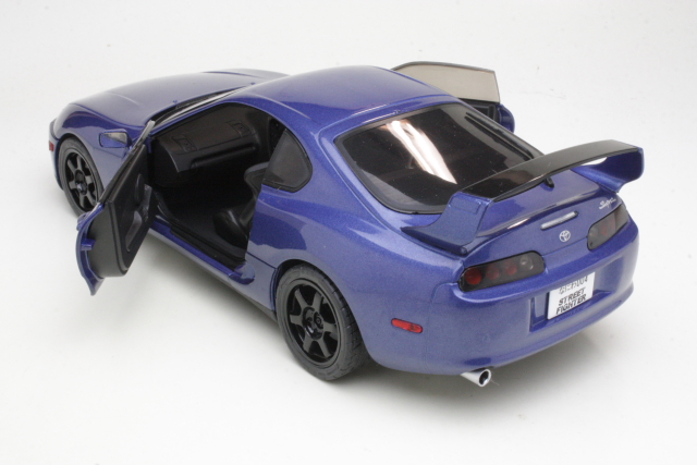 Toyota Supra Mk4 (A80) Streetfighter 1993, tummansininen